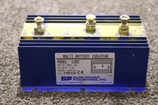 USED SURE POWER 1202 MULTI BATTERY ISOLATOR RV/MOTORHOME PARTS FOR SALE