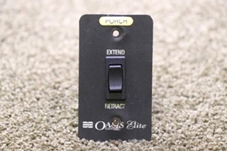 USED AE OASIS ELITE 3109689.004 AWNING SWITCH PANEL MOTORHOME PARTS FOR SALE