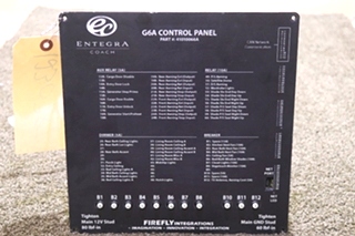USED MOTORHOME FIREFLY ENTEGRA G6A CONTROL PANEL 41010066A FOR SALE