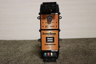 USED MOTORHOME SURGE GUARD 34560 RV POWER PROTECTION FOR SALE