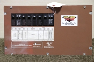 USED RV/MOTORHOME INTELLITEC 50 AMP DISTRIBUTION PANEL  MODEL 750 00-00638-100 FOR SALE