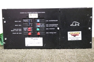USED MOTORHOME MAGNETEK MODEL 100 COACH A.C. POWER DISTRIBUTION PANEL FOR SALE