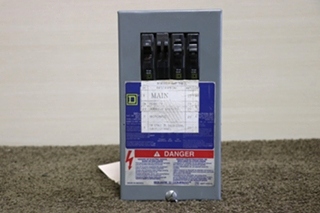 USED SQUARE D BREAKER BOX RV/MOTORHOME PARTS FOR SALE