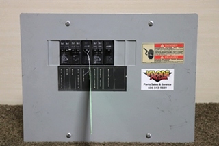 USED MOTORHOME 50 AMP MAIN BREAKER BOX WITH POWER MANAGEMENT FOR SALE