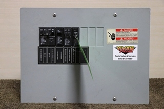 USED RV/MOTORHOME 50 AMP MAIN BREAKER BOX WITH POWER MANAGEMENT FOR SALE