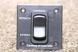 USED RV CAREFREE OF COLORADO RETRACT / EXTEND SWITCH PANEL FOR SALE