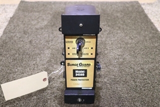 USED MOTORHOME SURGE GUARD 34560 RV POWER PROTECTION FOR SALE