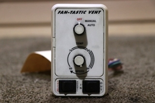 USED FAN-TASTIC VENT SWITCH PANEL MOTORHOME PARTS FOR SALE