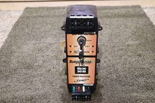 USED MOTORHOME SURGE GUARD 34560 POWER PROTECTION FOR SALE