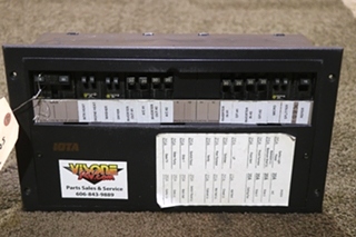 USED RV/MOTORHOME IOTA ELECTRICAL DISTRIBUTION PANEL IDP-240-300 FOR SALE