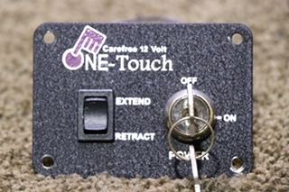 USED CAREFREE 12 VOLT ONE TOUCH KEY & SWITCH PANEL MOTORHOME PARTS FOR SALE