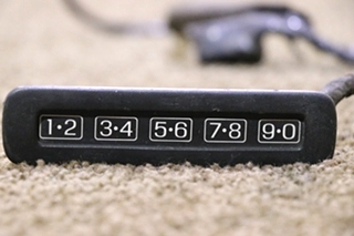 USED RV/MOTORHOME KEYLESS ENTRY TOUCH PAD FOR SALE