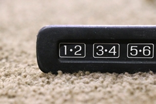 USED RV/MOTORHOME KEYLESS ENTRY TOUCH PAD FOR SALE