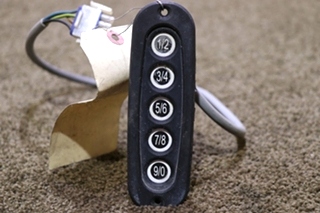 USED RV/MOTORHOME TRIMARK KEYLESS ENTRY TOUCH PAD 18992-02 FOR SALE
