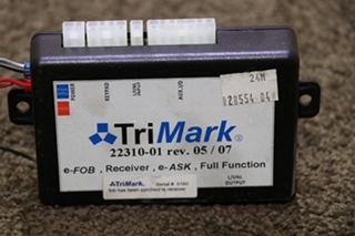 USED TRI MARK KEYLESS ENTRY RECEIVER 22310-01 RV/MOTORHOME PARTS FOR SALE