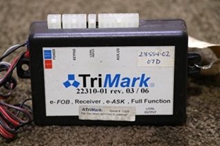 USED RV 22310-01 TRI MARK KEYLESS ENTRY RECEIVER FOR SALE