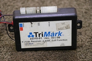 USED 22310-01 TRI MARK KEYLESS ENTRY RECEIVER RV PARTS FOR SALE