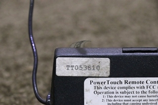 USED RV POWER TOUCH REMOTE CONTROL MODULE FOR SALE