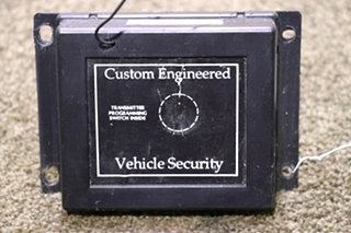 USED RV/MOTORHOME CUSTOM ENGINEERED VEHICLE SECURITY 202-3219 FOR SALE