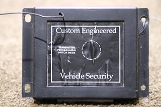 USED 202-3227 CUSTOM ENGINEERED VEHICLE SECURITY MODULE RV PARTS FOR SALE
