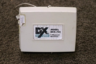 USED DX LINEAR DXR-701 1 CHANNEL RECEIVER MOTORHOME PARTS FOR SALE