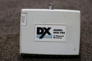 USED RV DXR-702 DX LINEAR 2 CHANNEL RECEIVER FOR SALE