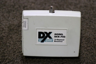 USED RV DXR-702 DX LINEAR 2 CHANNEL RECEIVER FOR SALE
