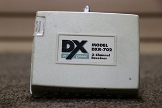 USED RV DXR-702 DX LINEAR 2 CHANNEL RECEIVER FOR SALE