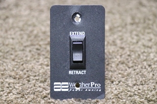 USED AE WEATHERPRO EXTEND / RETRACT AWNING SWITCH PANEL RV/MOTORHOME PARTS FOR SALE
