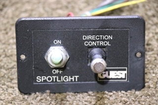USED GUEST SPOTLIGHT SWITCH PANEL MOTORHOME PARTS FOR SALE