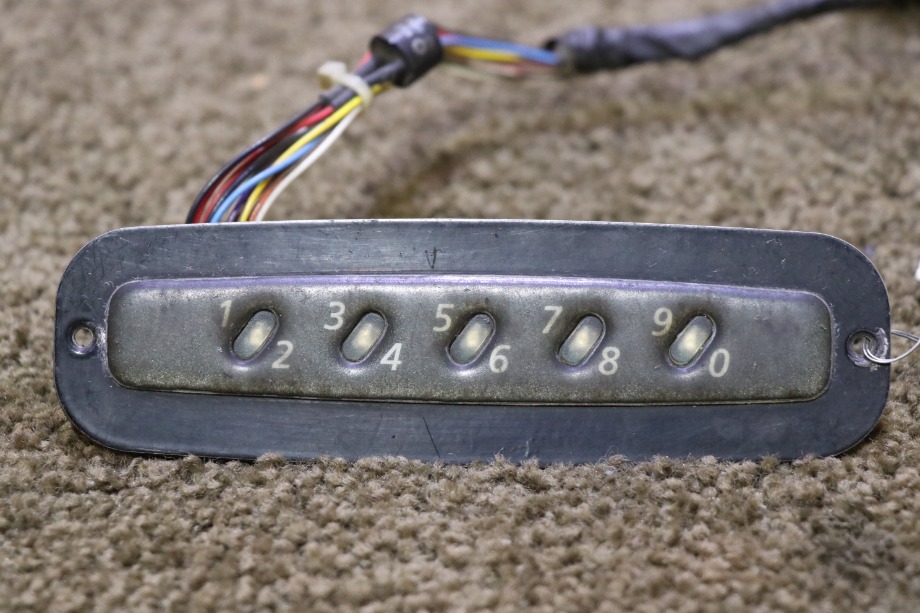 USED ESSEX KEYLESS ENTRY TOUCH PAD AKE-1601M RV/MOTORHOME PARTS FOR SALE