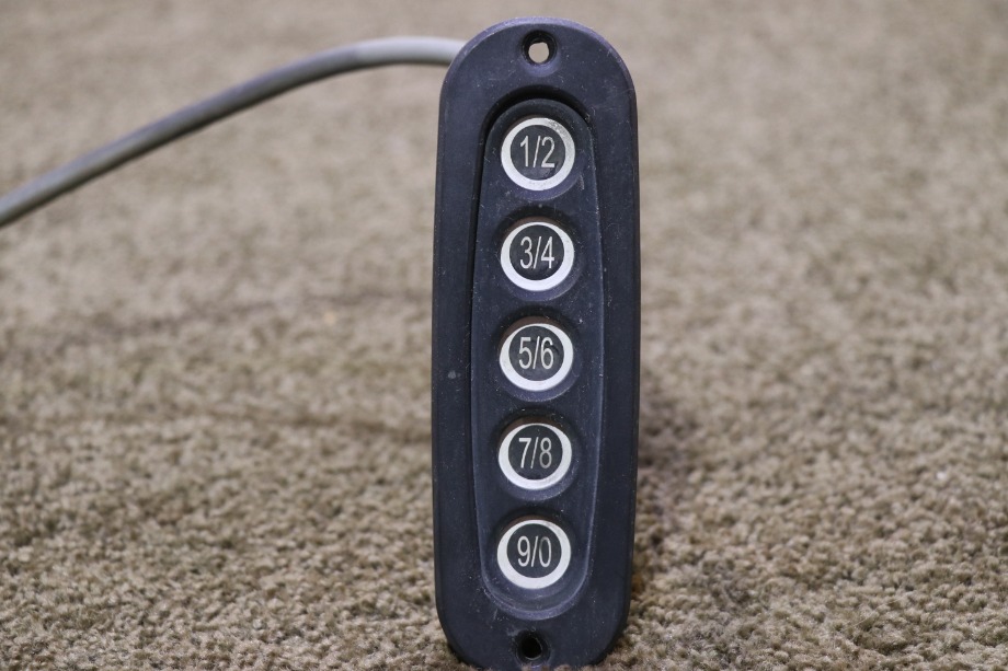 USED TRIMARK KEYLESS ENTRY TOUCH PAD 18992-02 RV/MOTORHOME PARTS FOR SALE