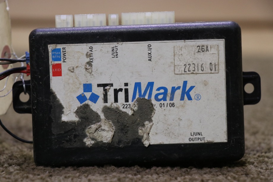 USED TRI MARK SECURITY CONTROL BOX MOTORHOME PARS FOR SALE
