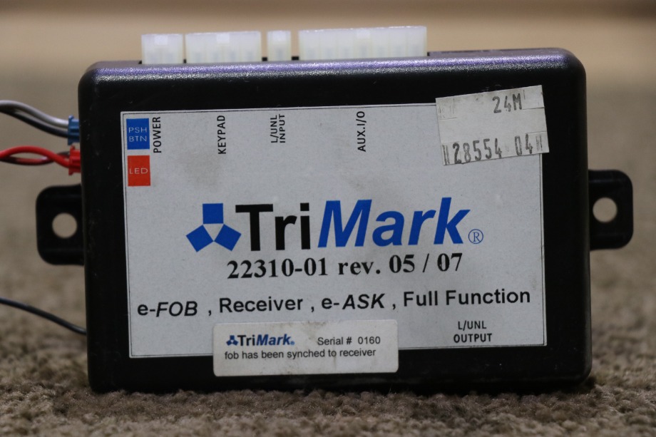 USED TRI MARK KEYLESS ENTRY RECEIVER 22310-01 RV/MOTORHOME PARTS FOR SALE