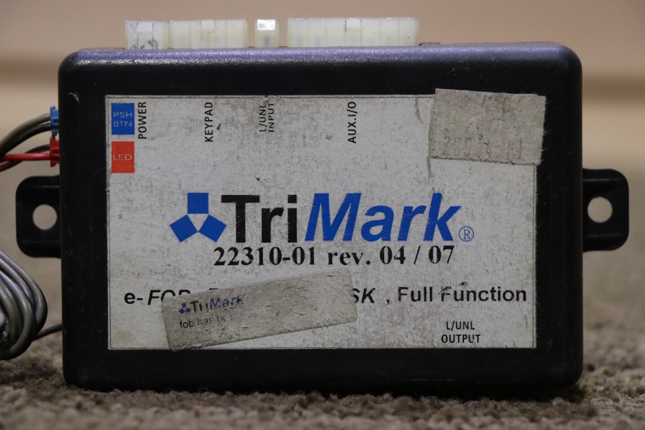 USED MOTORHOME TRI MARK 22310-01 KEYLESS ENTRY RECEIVER FOR SALE