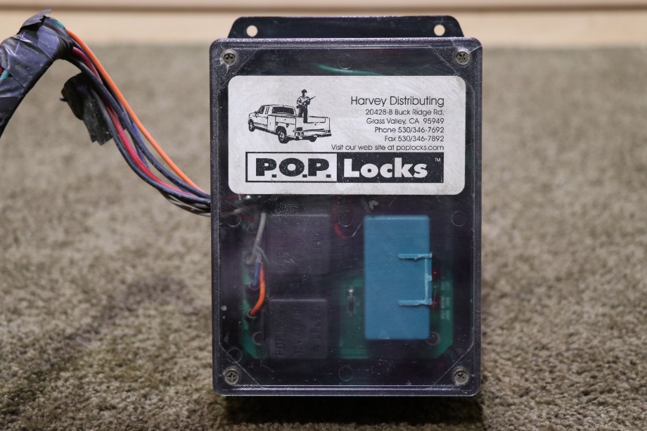 USED POP LOCKS KEYLESS ENTRY CONTROL BOX RV/MOTORHOME PARTS FOR SALE