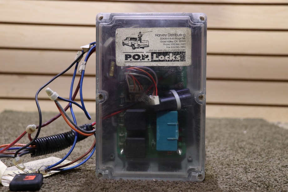 USED RV POP LOCKS KEYLESS ENTRY MODULE WITH REMOTE FOR SALE