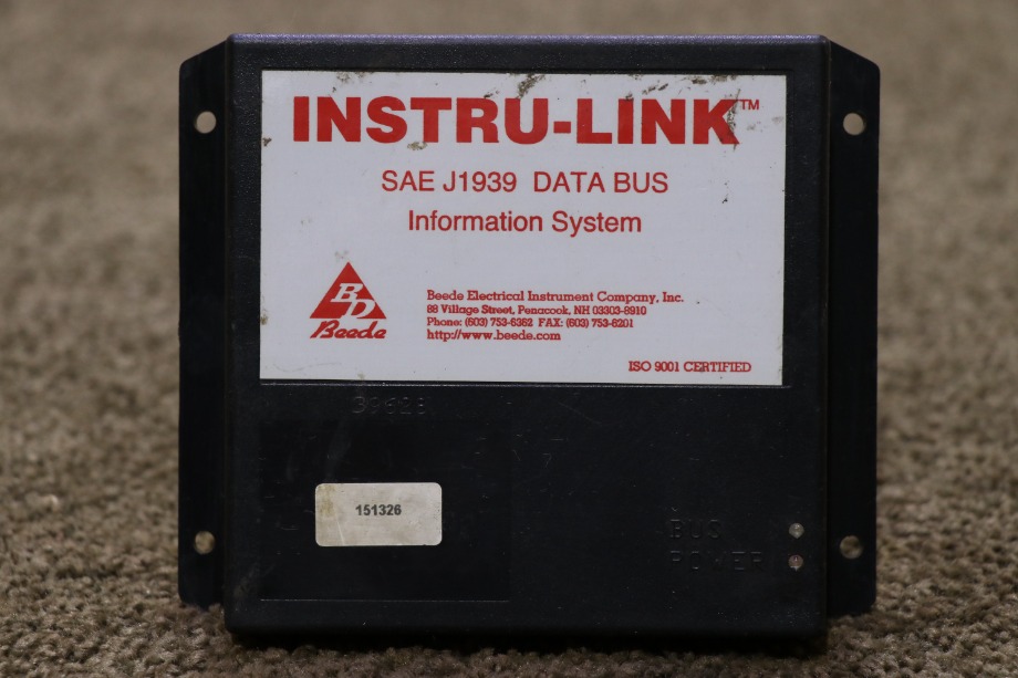 USED RV/MOTORHOME INSTRU-LINK MODULE SAE J1939 FOR SALE