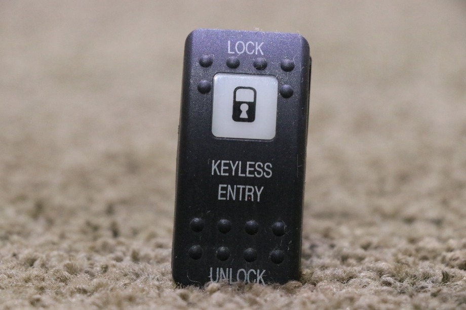 USED V8D1 LOCK / UNLOCK KEYLESS ENTRY DASH SWITCH RV PARTS FOR SALE